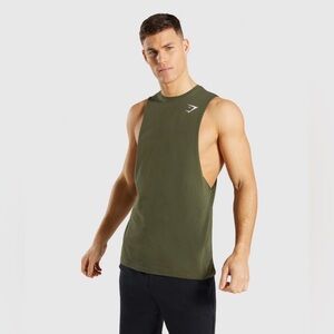 Gymshark Men's Green Tank Top